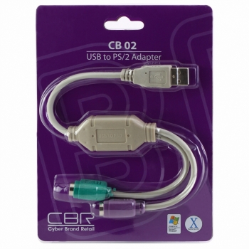 CB 02 USB - 2 PS/2 Adapter